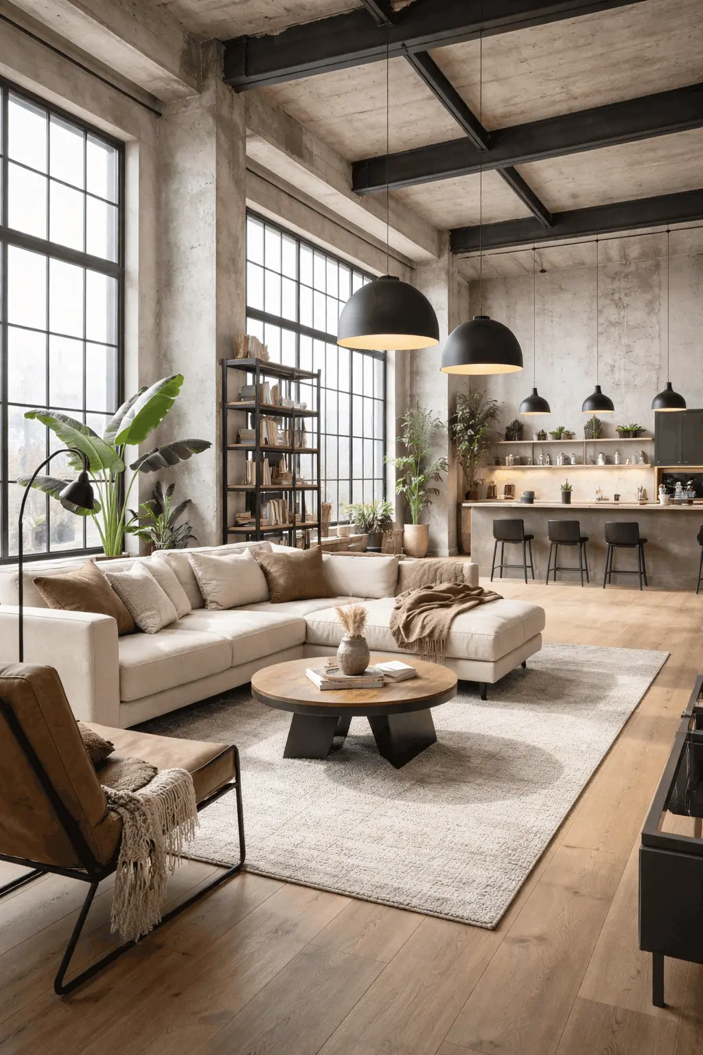 Wohndesign Stil Industrial